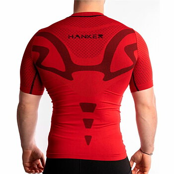 T-shirt med kortärm Herr Hanker Röd