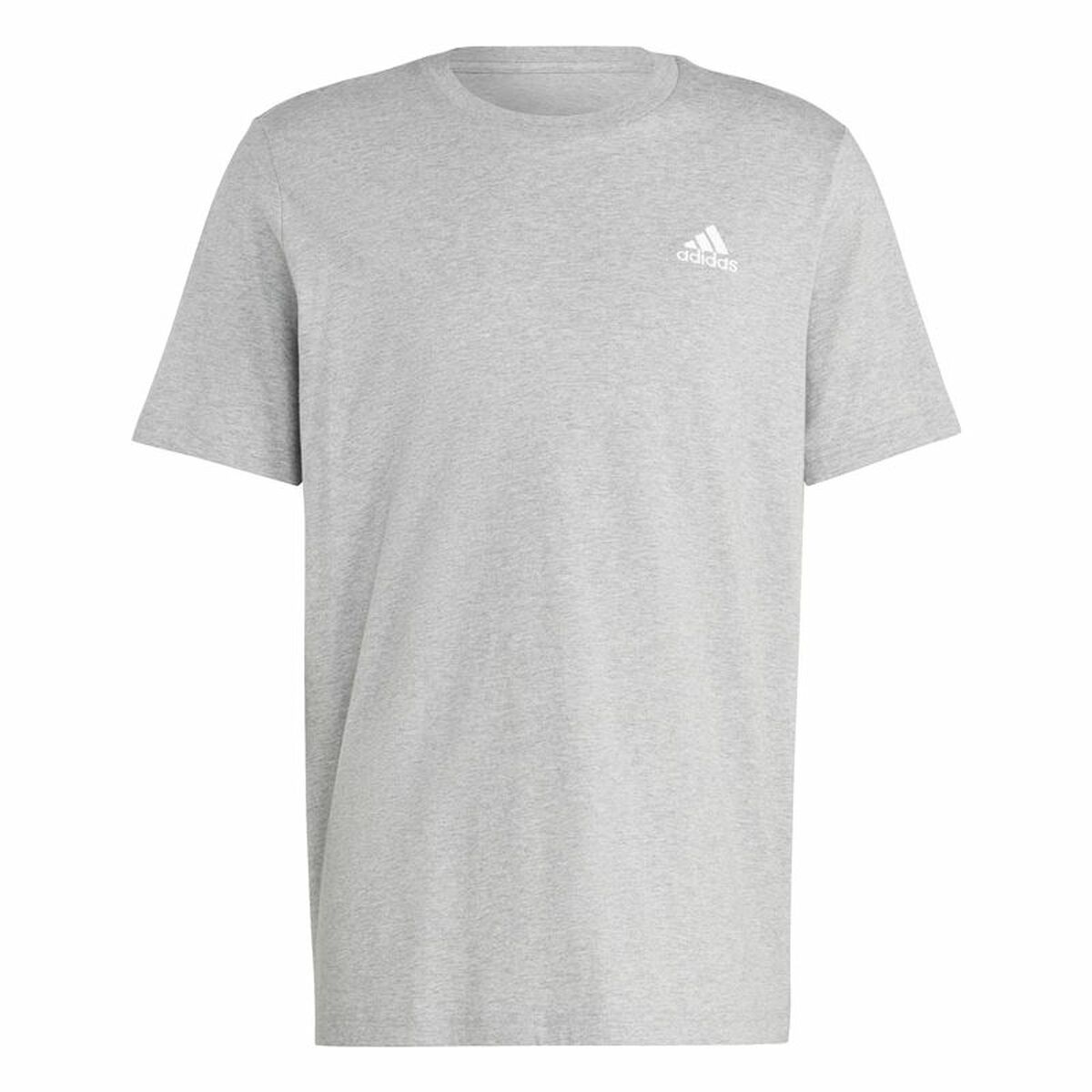 T-shirt med kortärm Herr Adidas Essentials Ljusgrå S