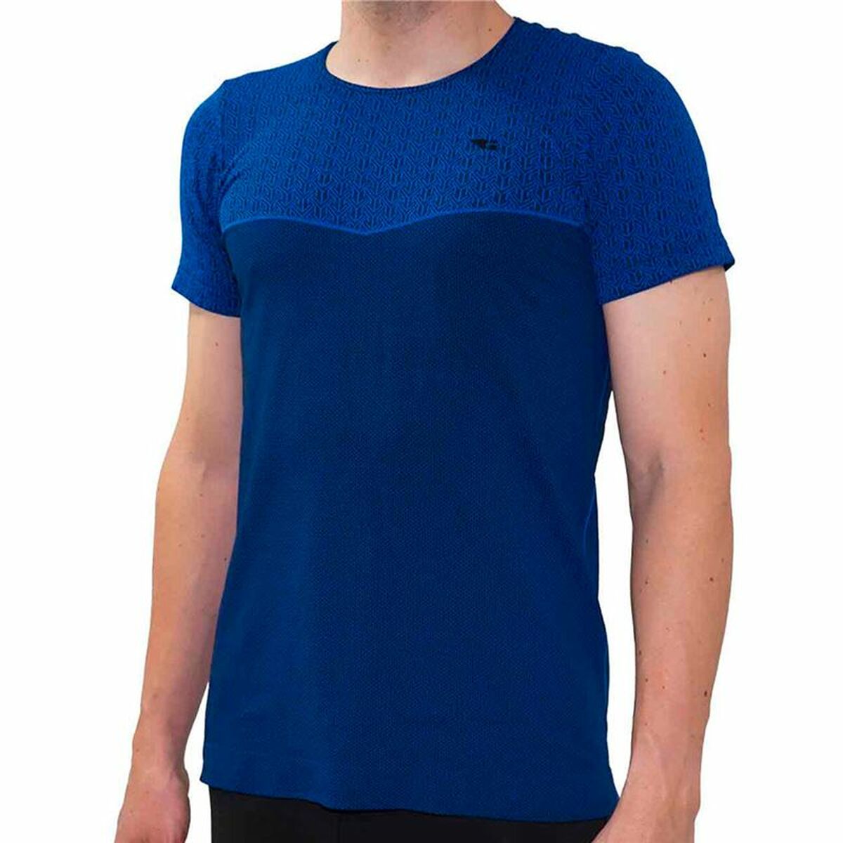 T-shirt med kortärm Herr Hanker Blå