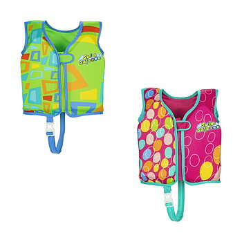 Uppblåsbar badväst Bestway Aquastar Swim Safe 19-30 kg