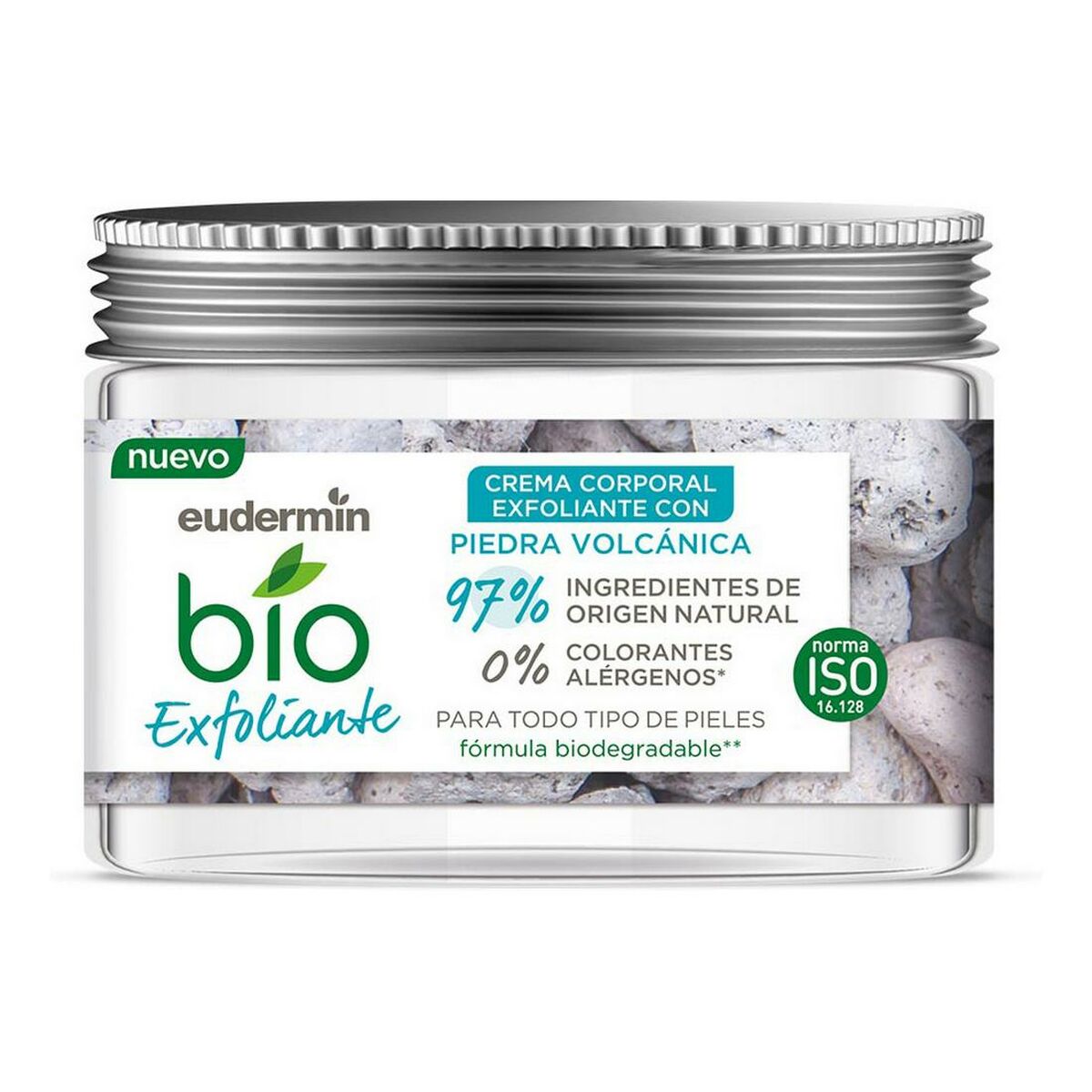 Skrubbkräm Eudermin Bio Exfoliante 300 ml Vulkaniskt berg
