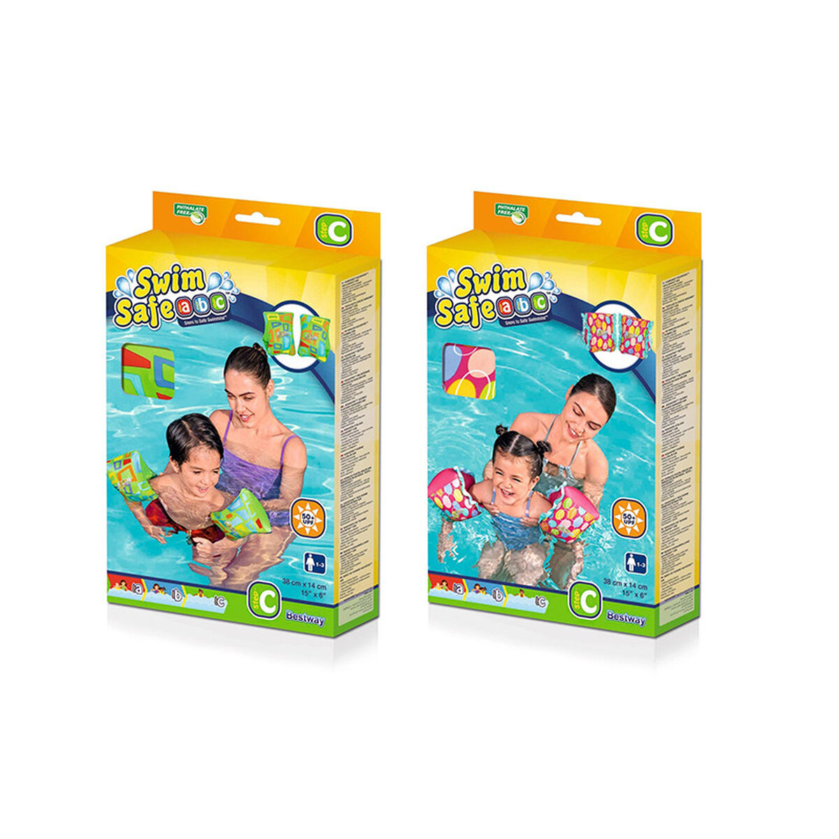 Ärmar Bestway 38 x 14 cm (1 antal) - 2