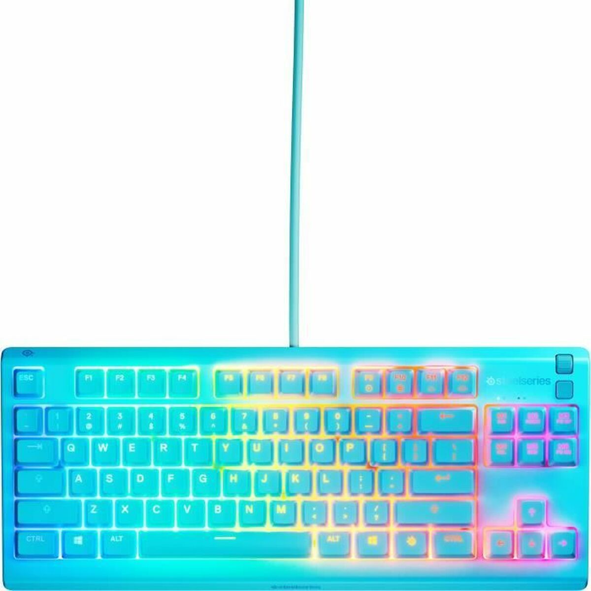 Tangentbord SteelSeries Apex 3 TKL Blå