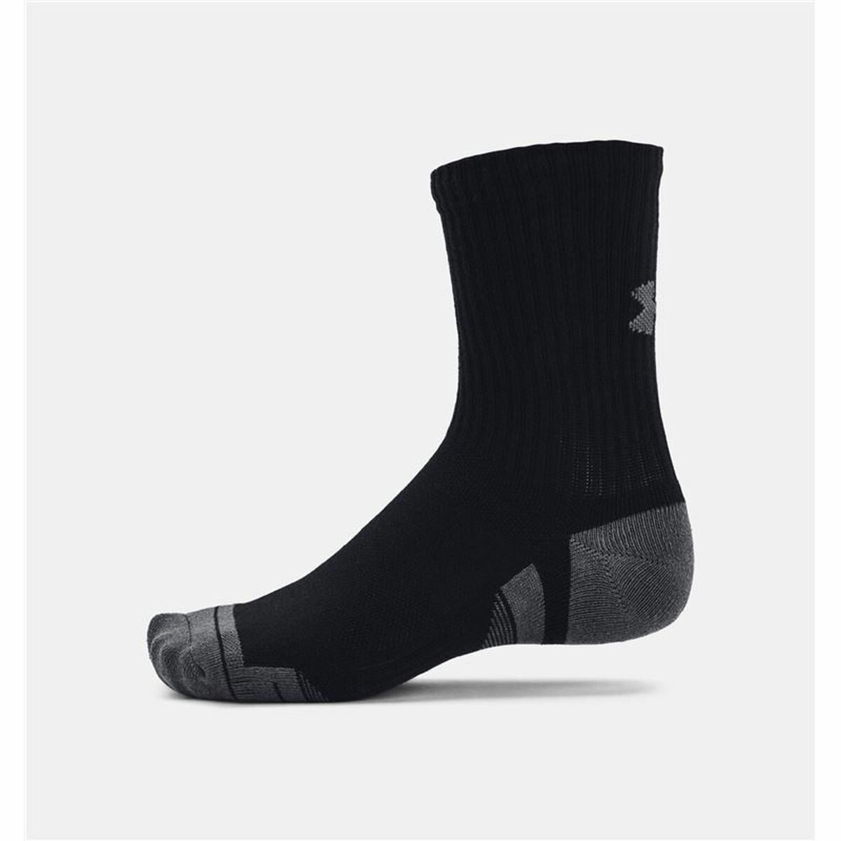 Sportstrumpor Under Armour Performance Svart Unisex 3 Delar - 3