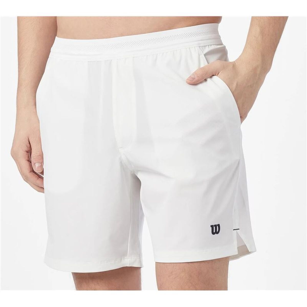 Sportshorts för män Wilson Team Short 7" Vit 7" Padel - 2