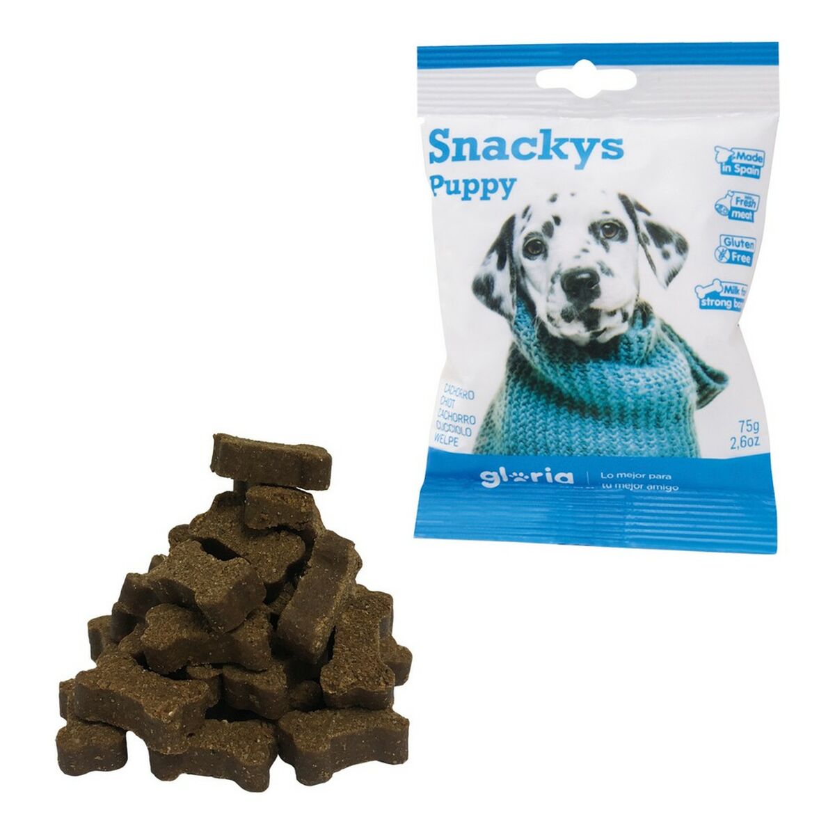 Hundgodis Gloria Display Snackys Valpar