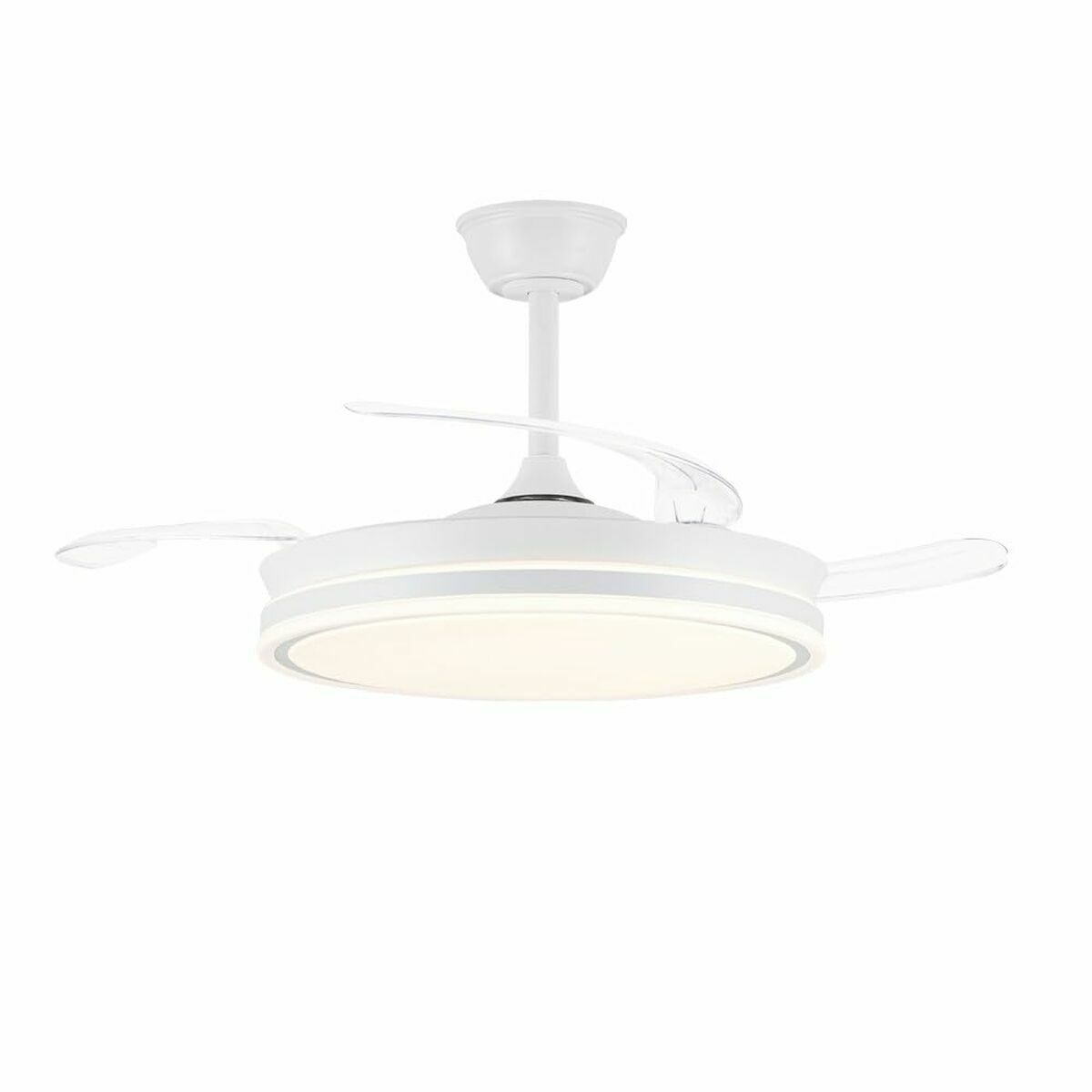 Takfläkt CristalRecord EVO RETRAC Transparent 72 W