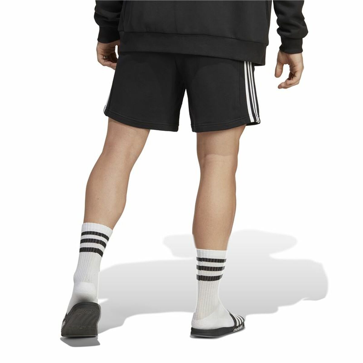 Herrshorts Adidas 3S Ft Sho Svart (XS) - 3