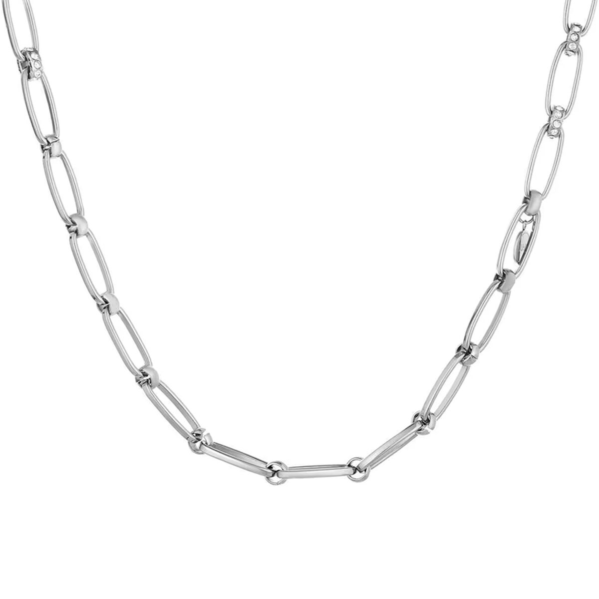 Herrhalsband LIU JO LJ1589 Silvrig