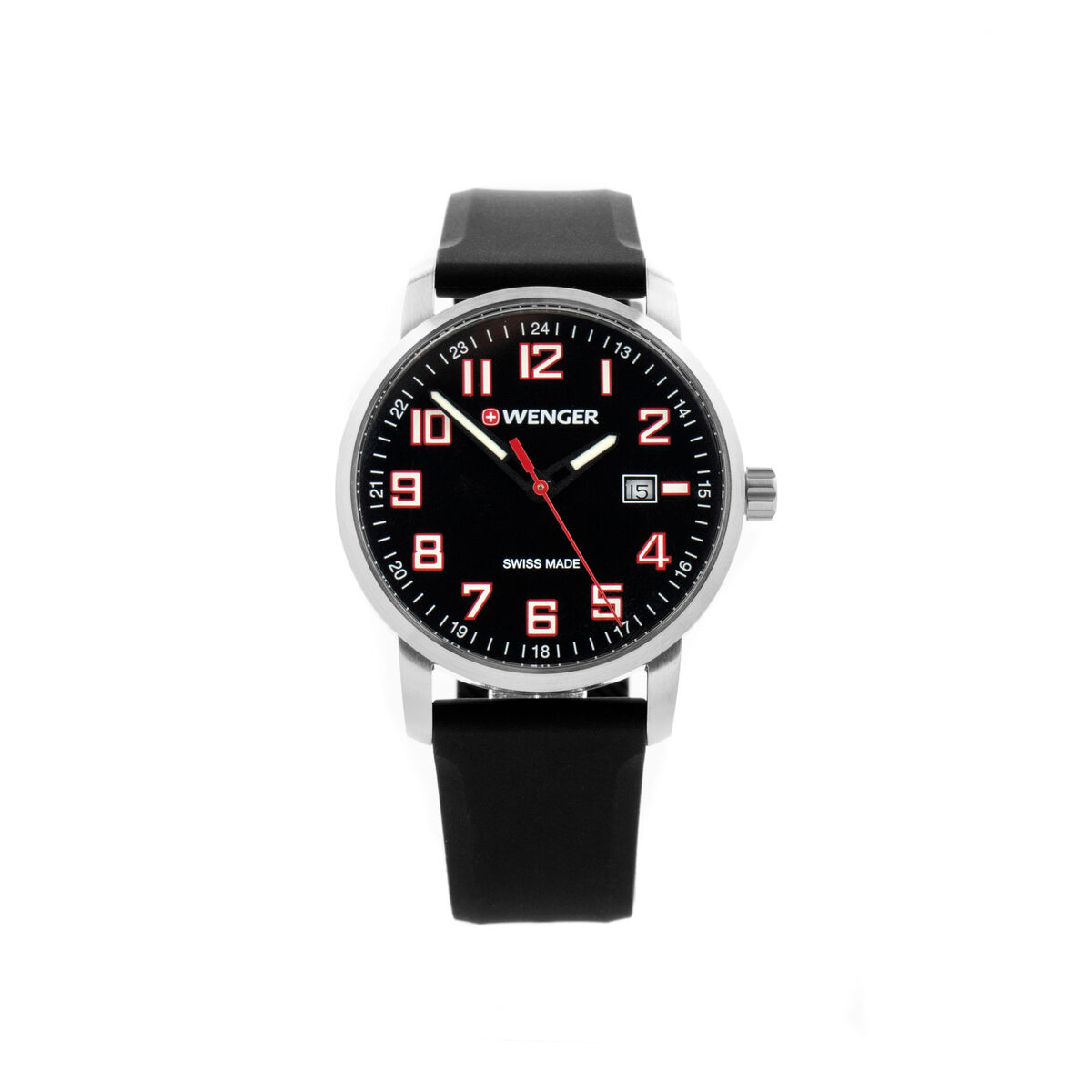 Herrklocka Wenger 01.9041.127 (Ø 42 mm)