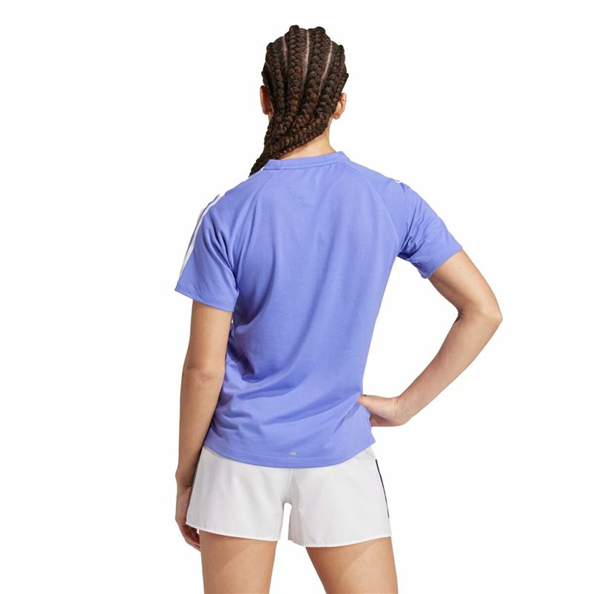 T-shirt med kortärm Dam Adidas Own The Run 3 Bandas - 2