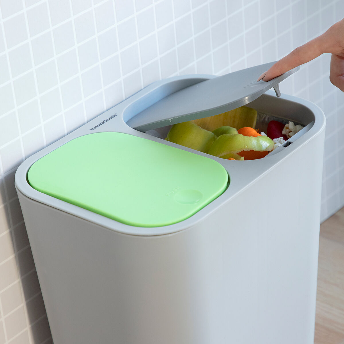 Dubbel papperskorg Bincle InnovaGoods - 3