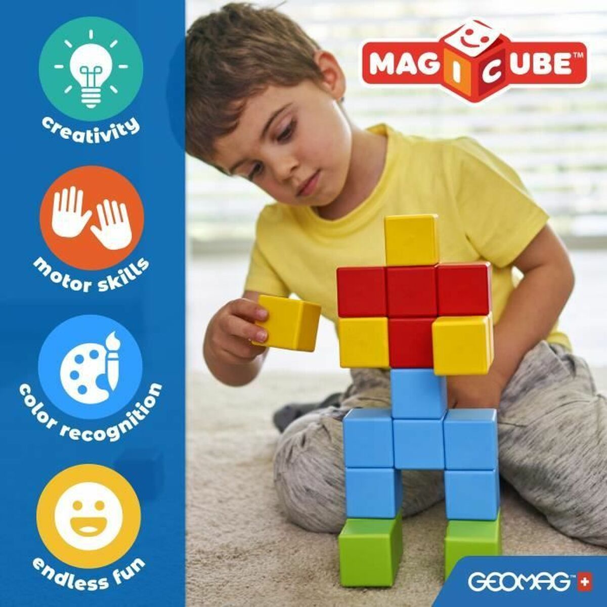 Byggsats Geomag Magicube 060