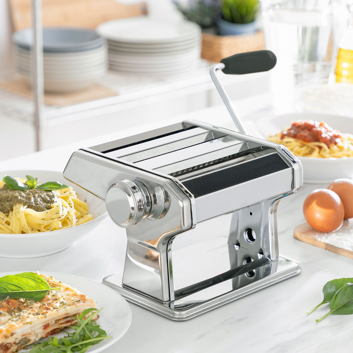Maskin för att göra färsk pasta med recept Frashta InnovaGoods - 3