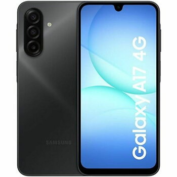 Smartphone Samsung A17 BLACK 6,7" Octa Core 4 GB RAM 128 GB Svart