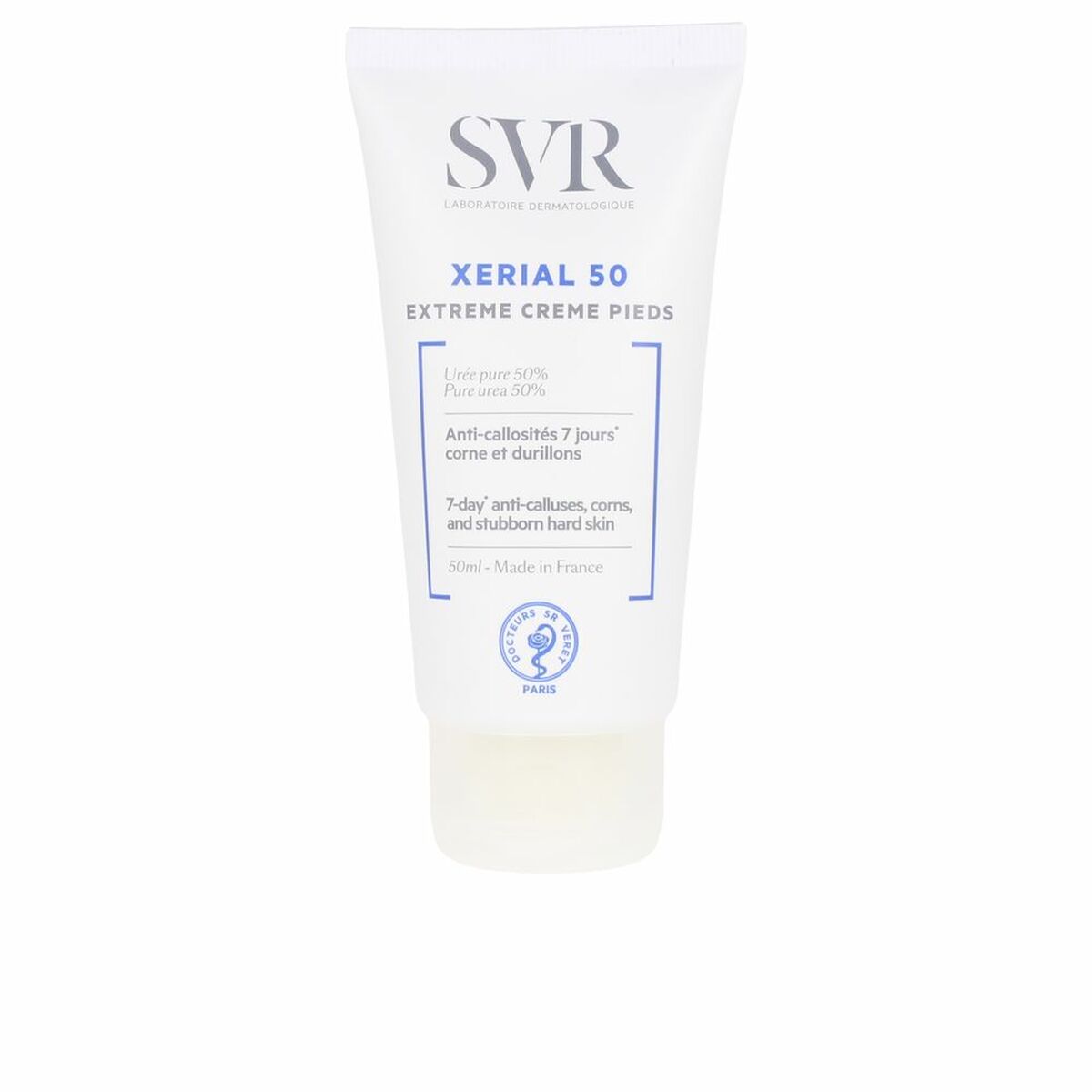Fuktgivande fotkräm SVR Xerial 50 ml Urea