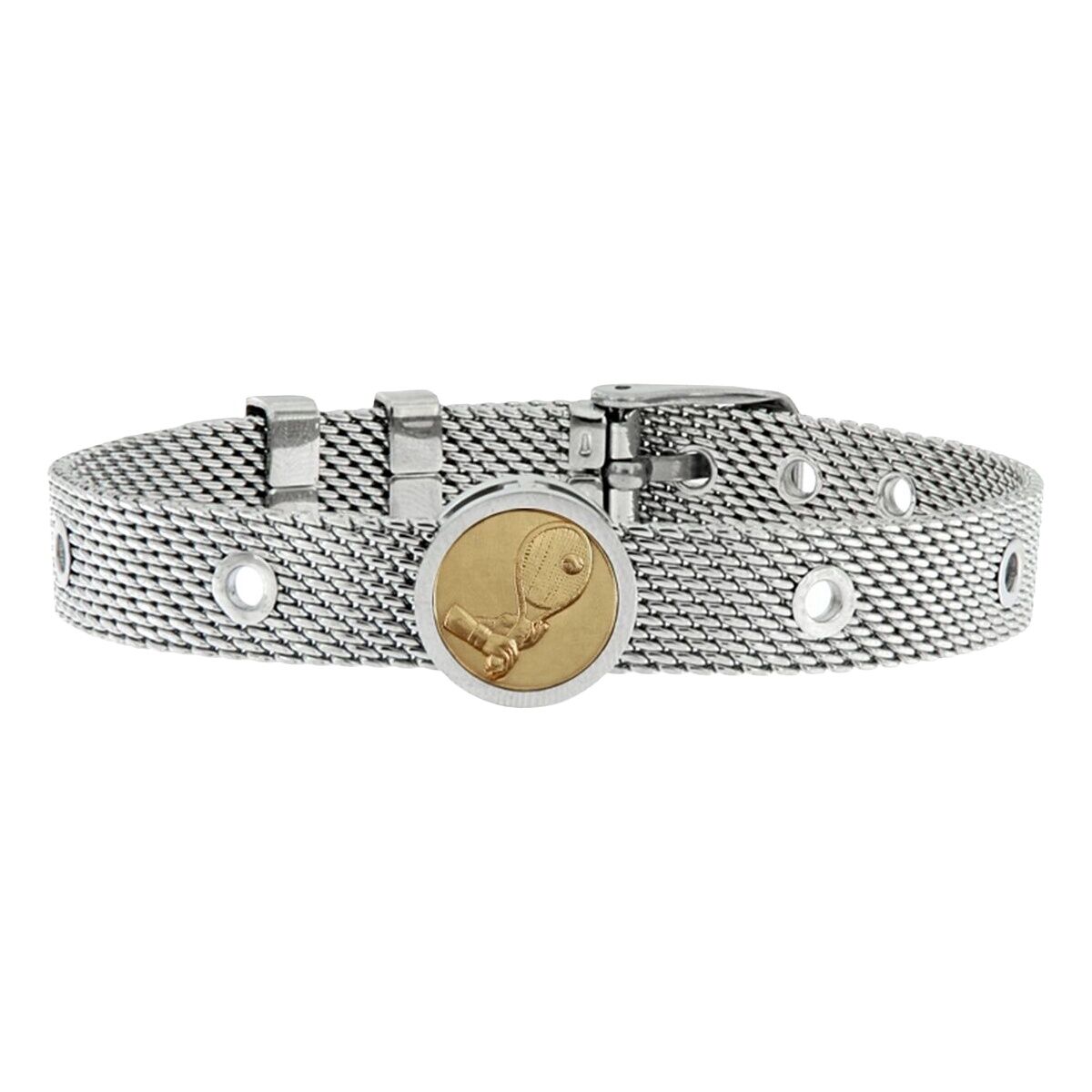 Unisexarmband Tennis Player Talent Jewels TJA-1-18-01-1-235 Silvrig
