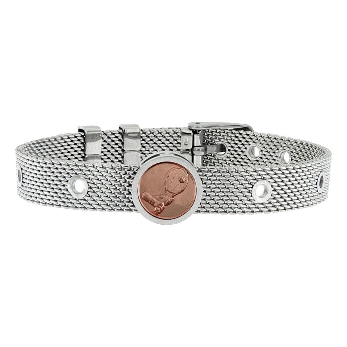 Unisexarmband Tennis Player Talent Jewels TJA-1-18-02-1-235 Silvrig