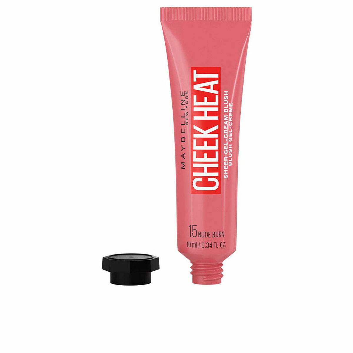 Rouge Maybelline Cheek Heat Nº 15-Nude Burn 10 ml