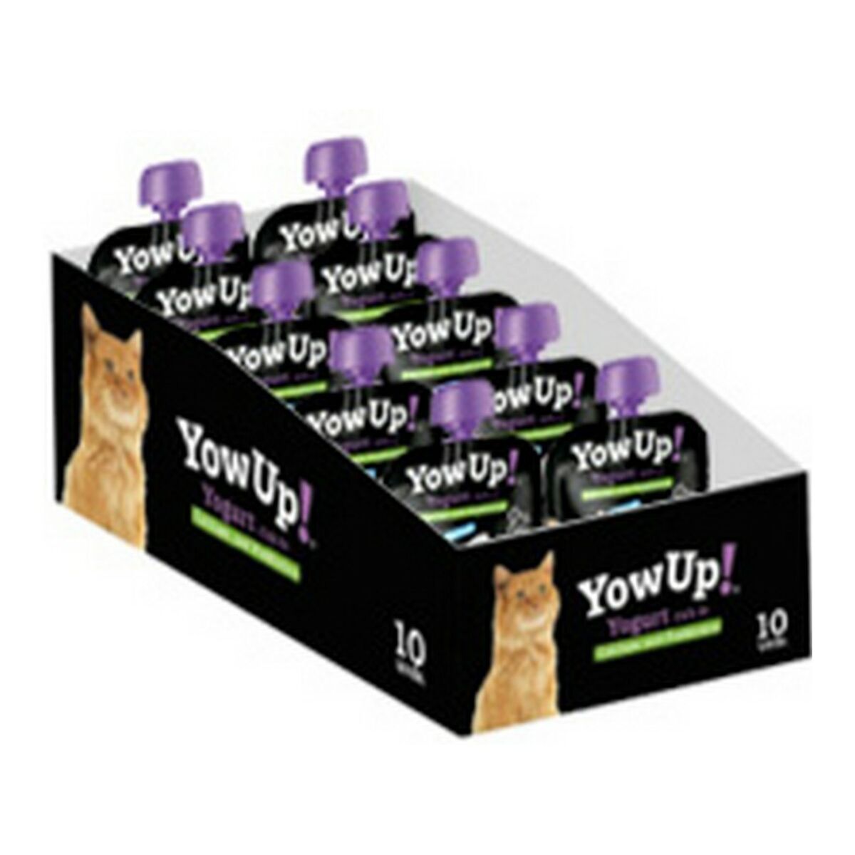 Våt mat YowUp 10 x 85 g Yoghurt Katt 10 antal