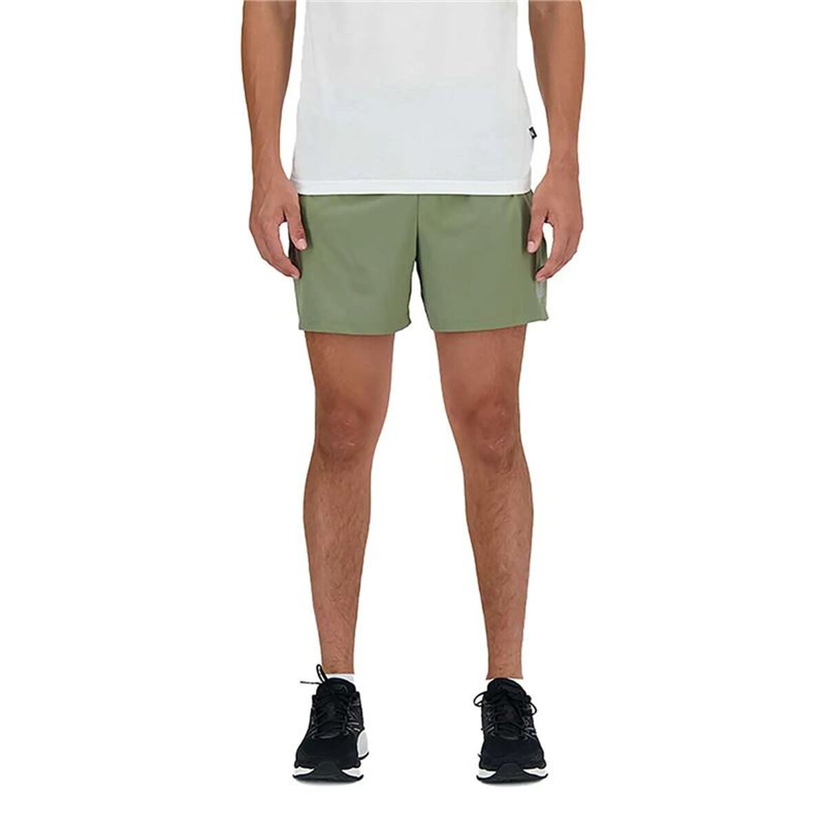 Sportshorts för män New Balance Sport Essentials 5 Mörkgrön