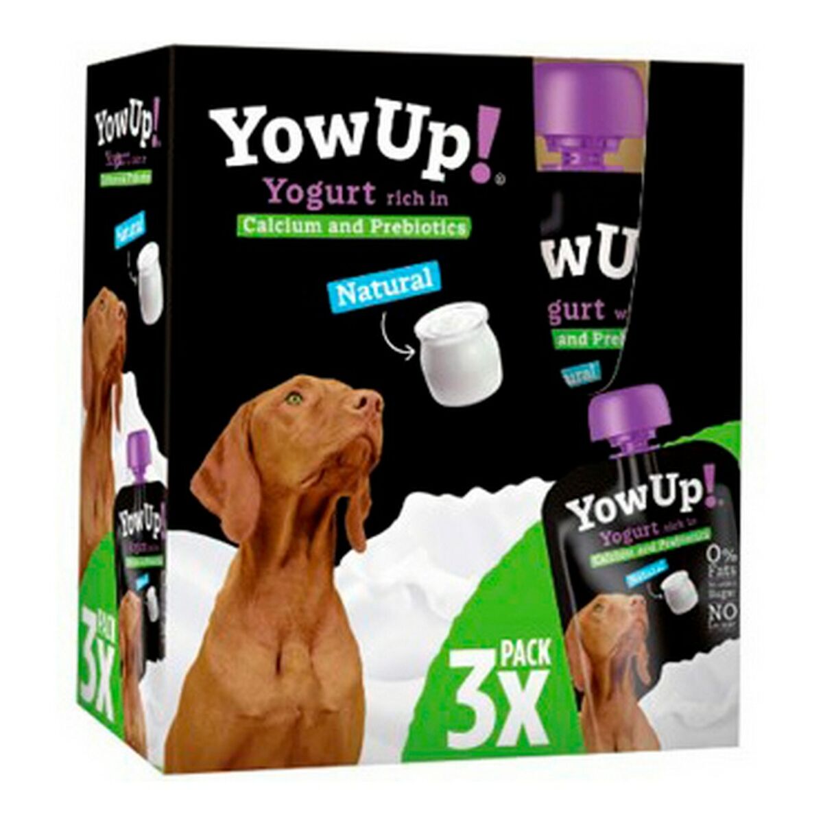 Våt mat YowUp Yoghurt Hund 3 antal