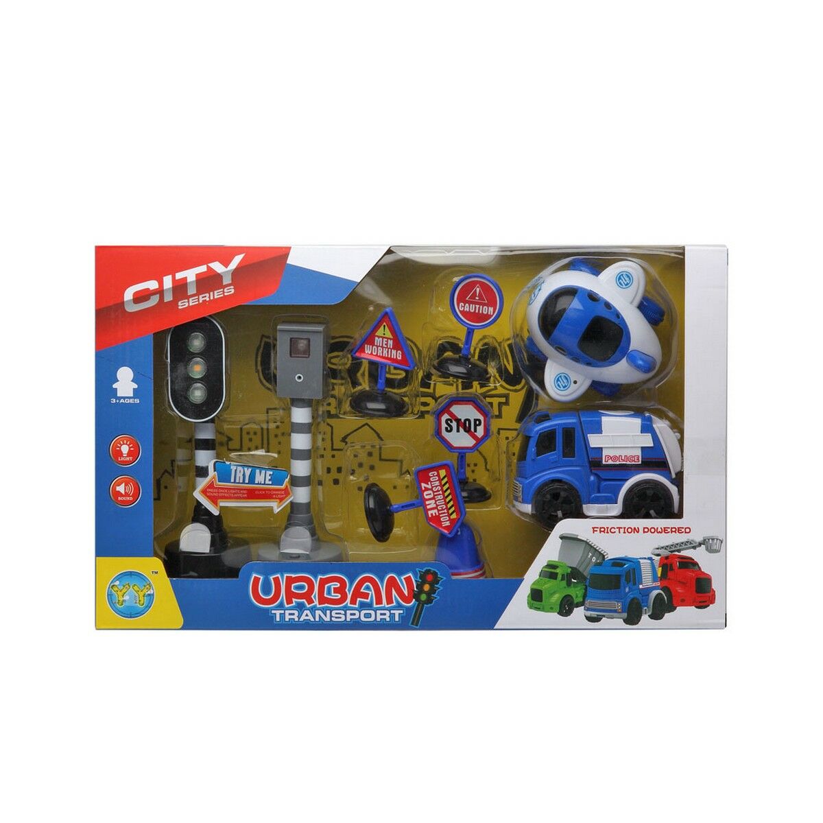 Fordonsspel City Series Police 38 x 22 cm - 2