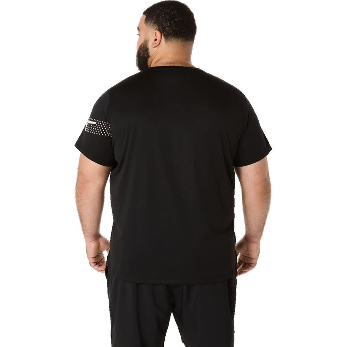 T-shirt med kortärm Herr Asics Icon Svart - 2