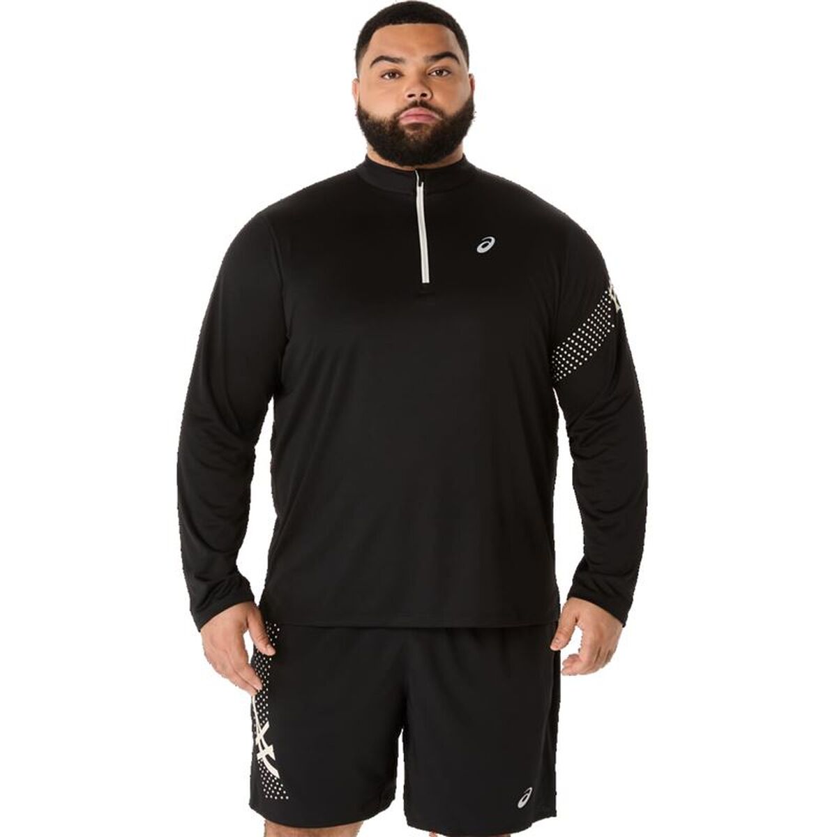 T-shirt med lång ärm Herr Asics Icon Svart