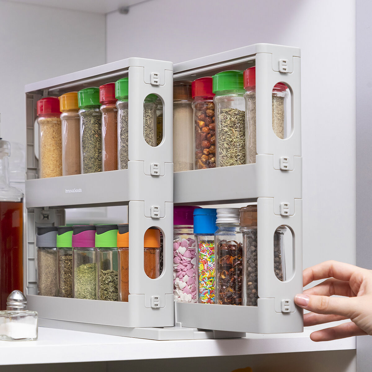 Skjutbart och svängbart kryddställ Rispick InnovaGoods - 2