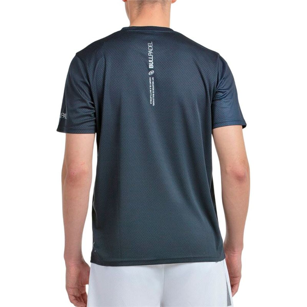 T-shirt med kortärm Herr Bullpadel BATEN-004 Mörkblå - 2