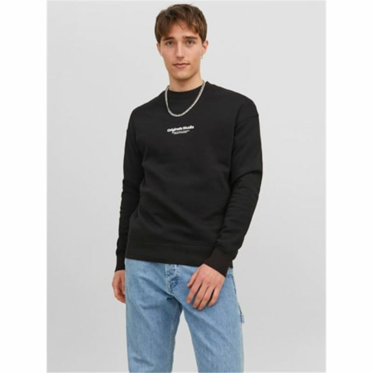 Tröja utan huva Herr Jack & Jones Jorvesterbro Svart - 2