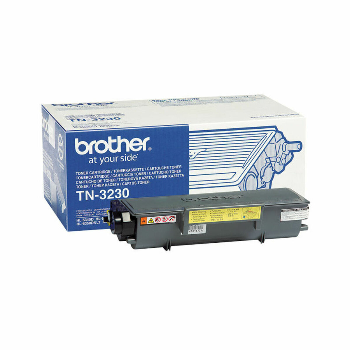Original Toner Brother TN3230 Svart (1 antal)