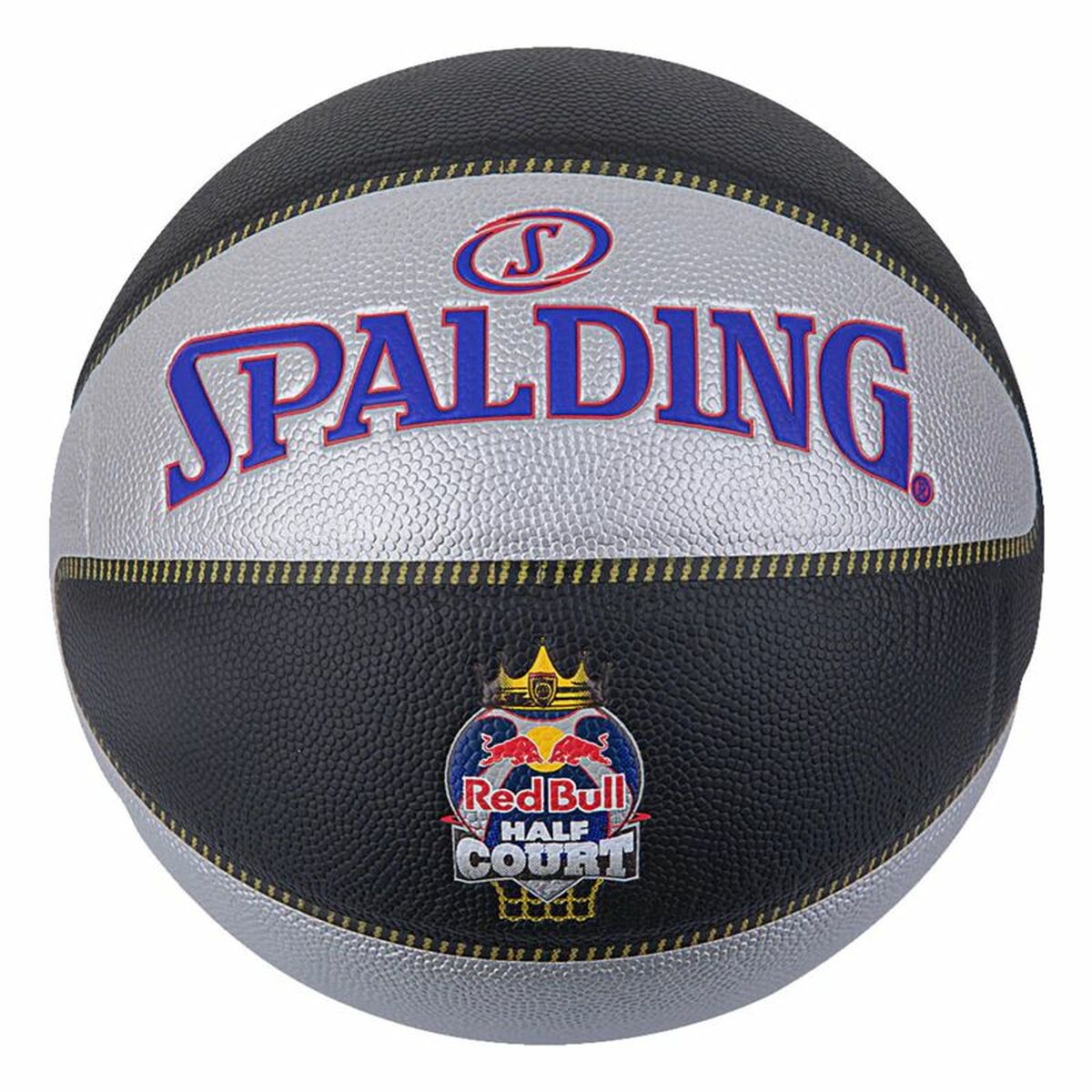 Basketboll Spalding TF-33 Redbull Half Svart 7 Gummi