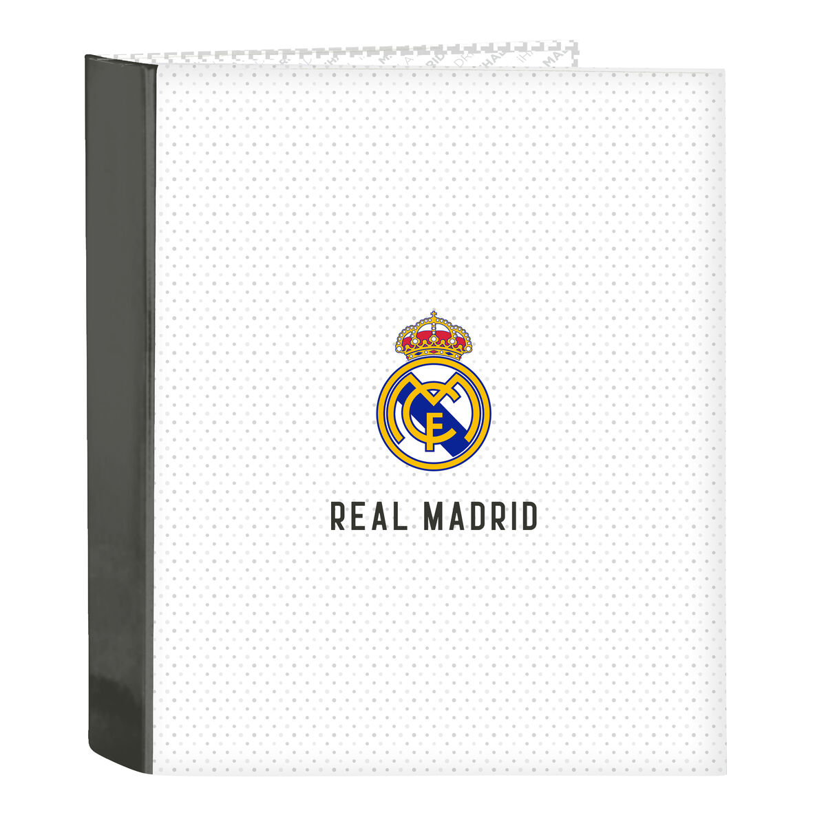 Ringpärm Real Madrid C.F. 24/25 Vit Grå A4 27 x 33 x 6 cm