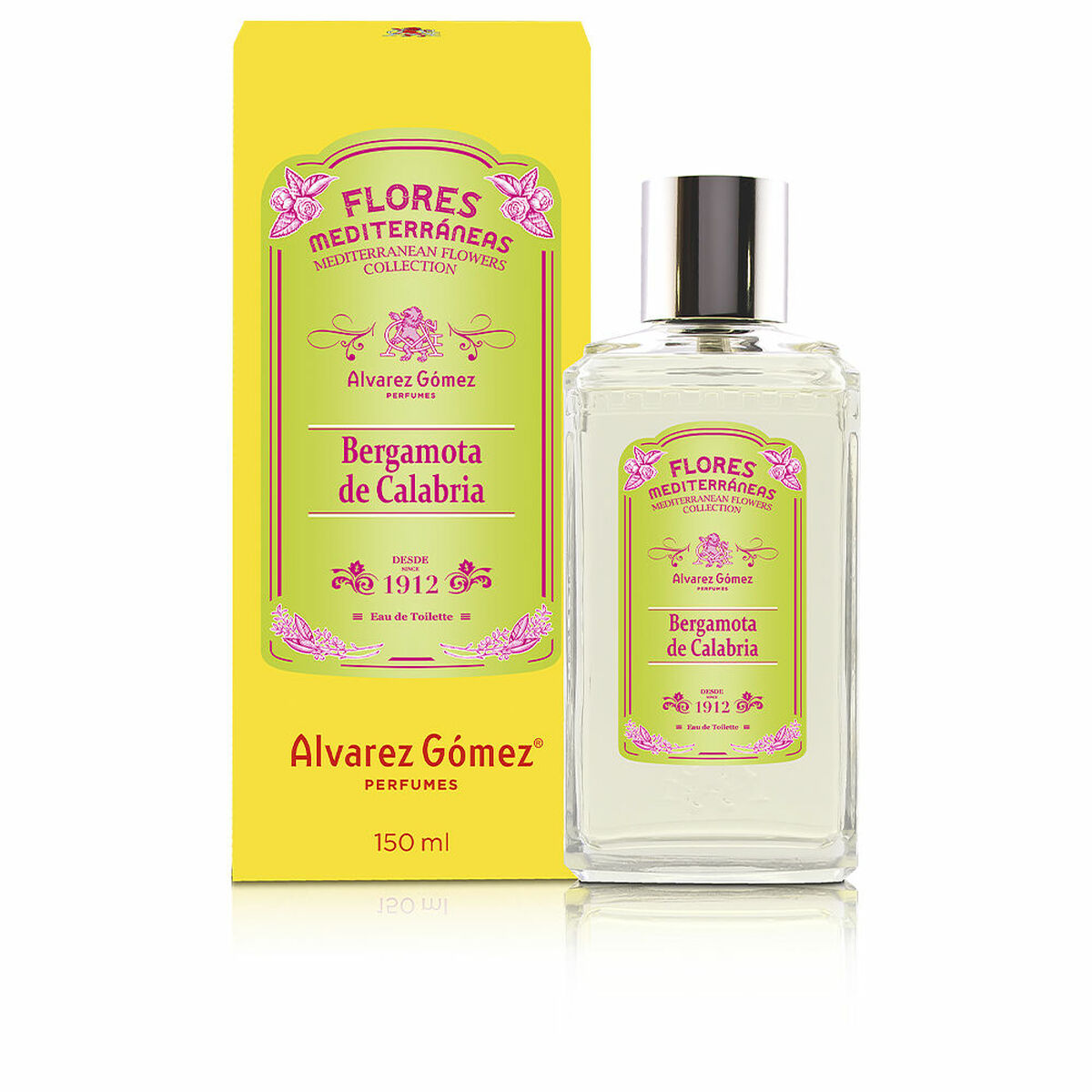 Parfym Unisex Alvarez Gomez FLORES MEDITERRANEAS EDT 150 ml Bergamota de Calabria