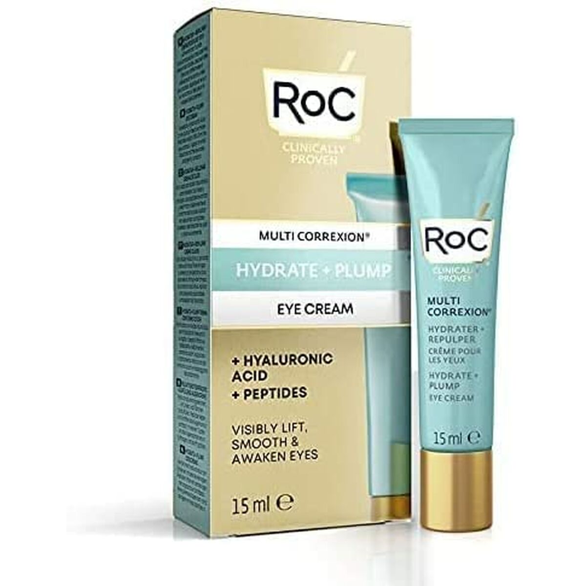 Ögonkonturskräm Roc Hydrate Plump 15 ml Hyaluronsyra - 2