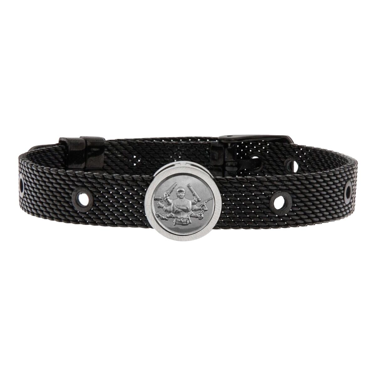 Unisexarmband Handyman Talent Jewels TJA-2-03-03-2-235 Svart