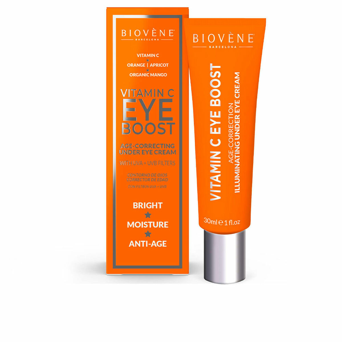 Ögonkonturskräm Biovène Vitamin C Eye Boost 30 ml C-vitamin