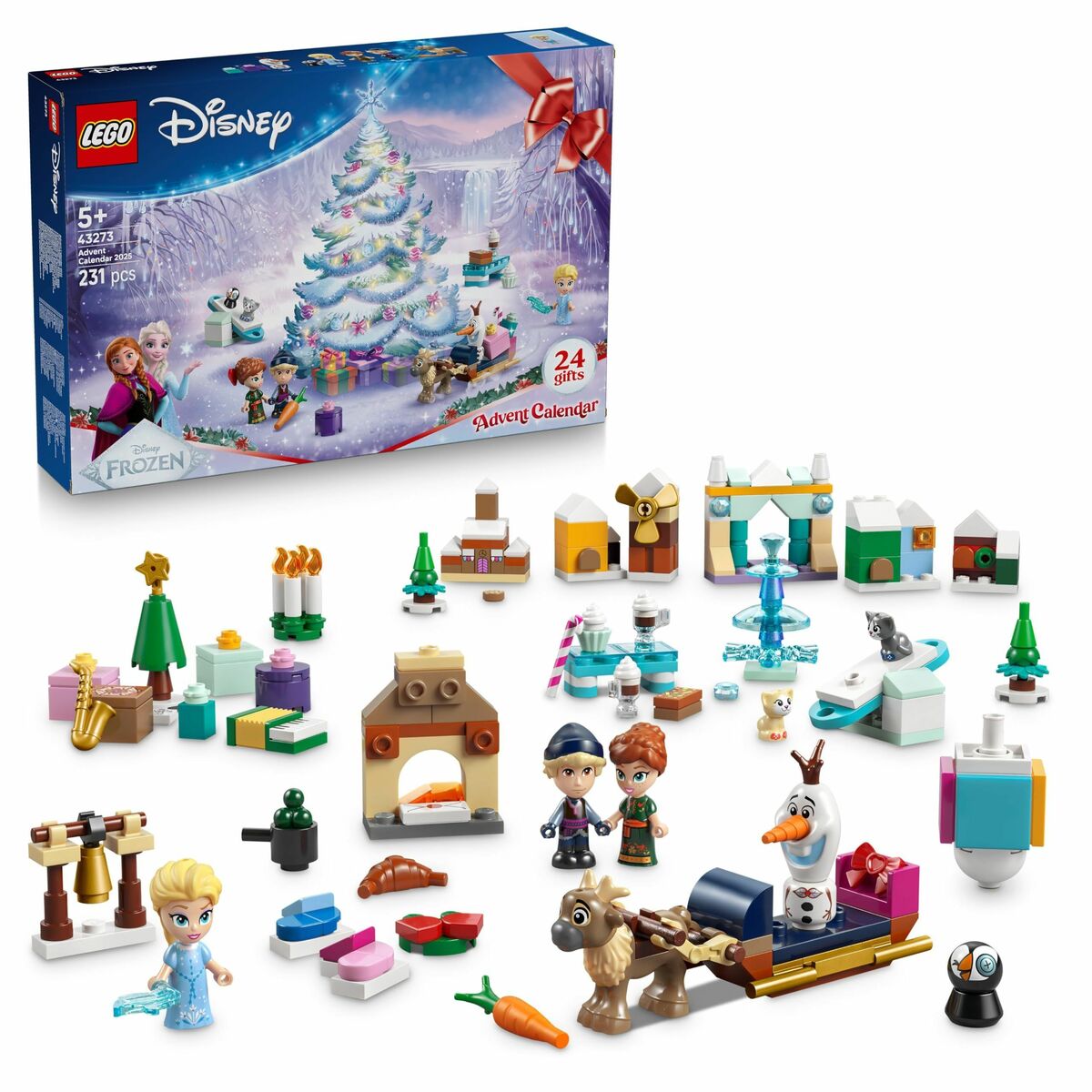 Byggsats Lego 43273 Advent Calender 2025 Disney 231 piezas