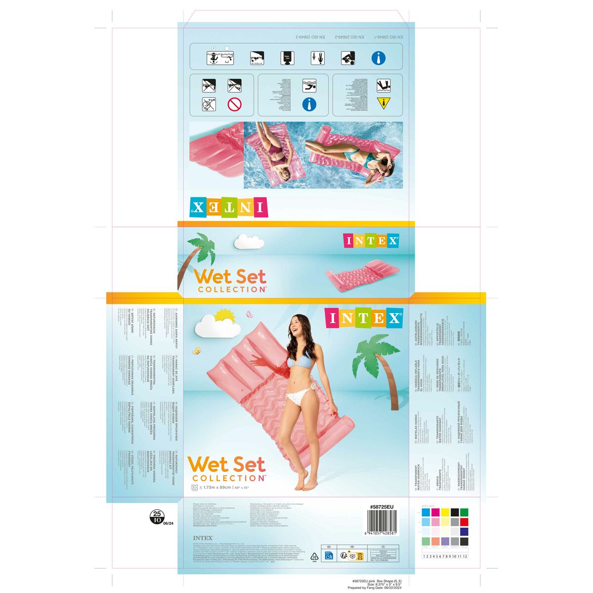 Luftmadrass Intex 89 x 173 cm Transparent - 2