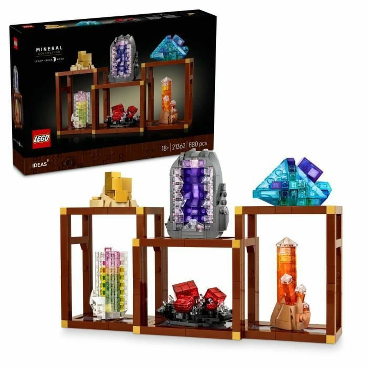 Byggklossespel Lego Mineral 21362 880  Delar
