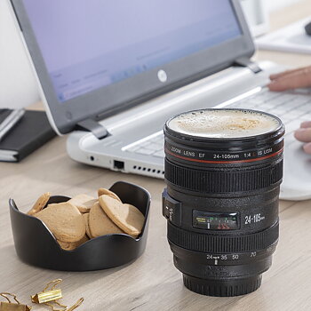 Multifunktionell mugg med lock Mukoffy InnovaGoods
