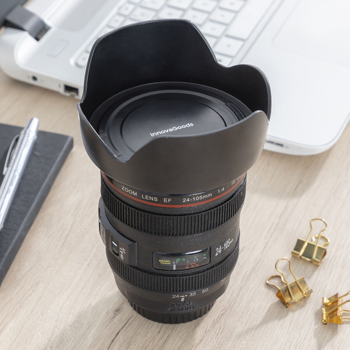 Multifunktionell mugg med lock Mukoffy InnovaGoods - 3