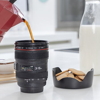 Multifunktionell mugg med lock Mukoffy InnovaGoods