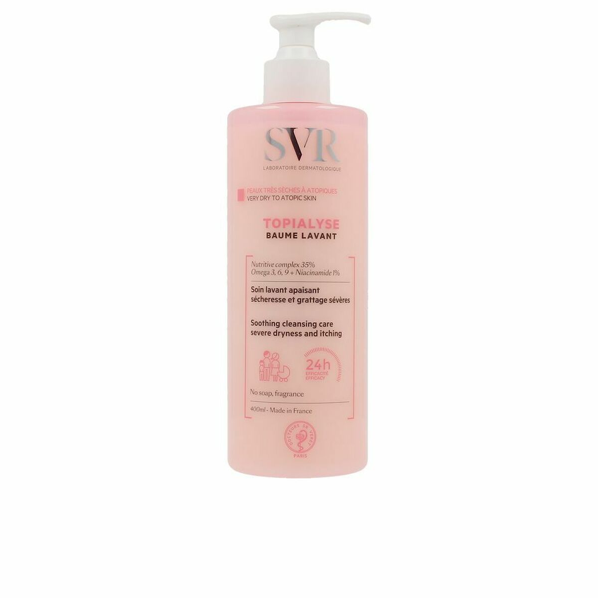 Fuktande kroppsbalsam SVR Topialyse 400 ml