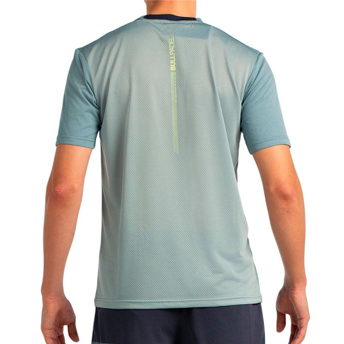 T-shirt med kortärm Herr Bullpadel LLEGA-148 Aquamarine - 2