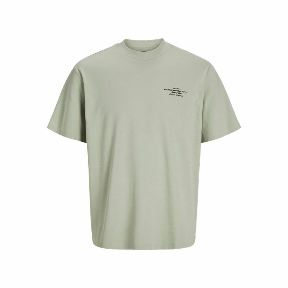 T-shirt med kortärm Herr Jack & Jones Jprblachad Brandingw Neck