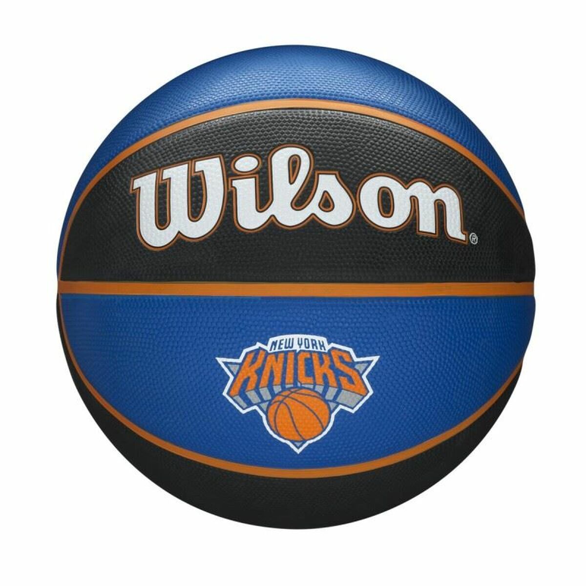 Basketboll Wilson NBA Team Tribute Knicks Blå 7 Gummi
