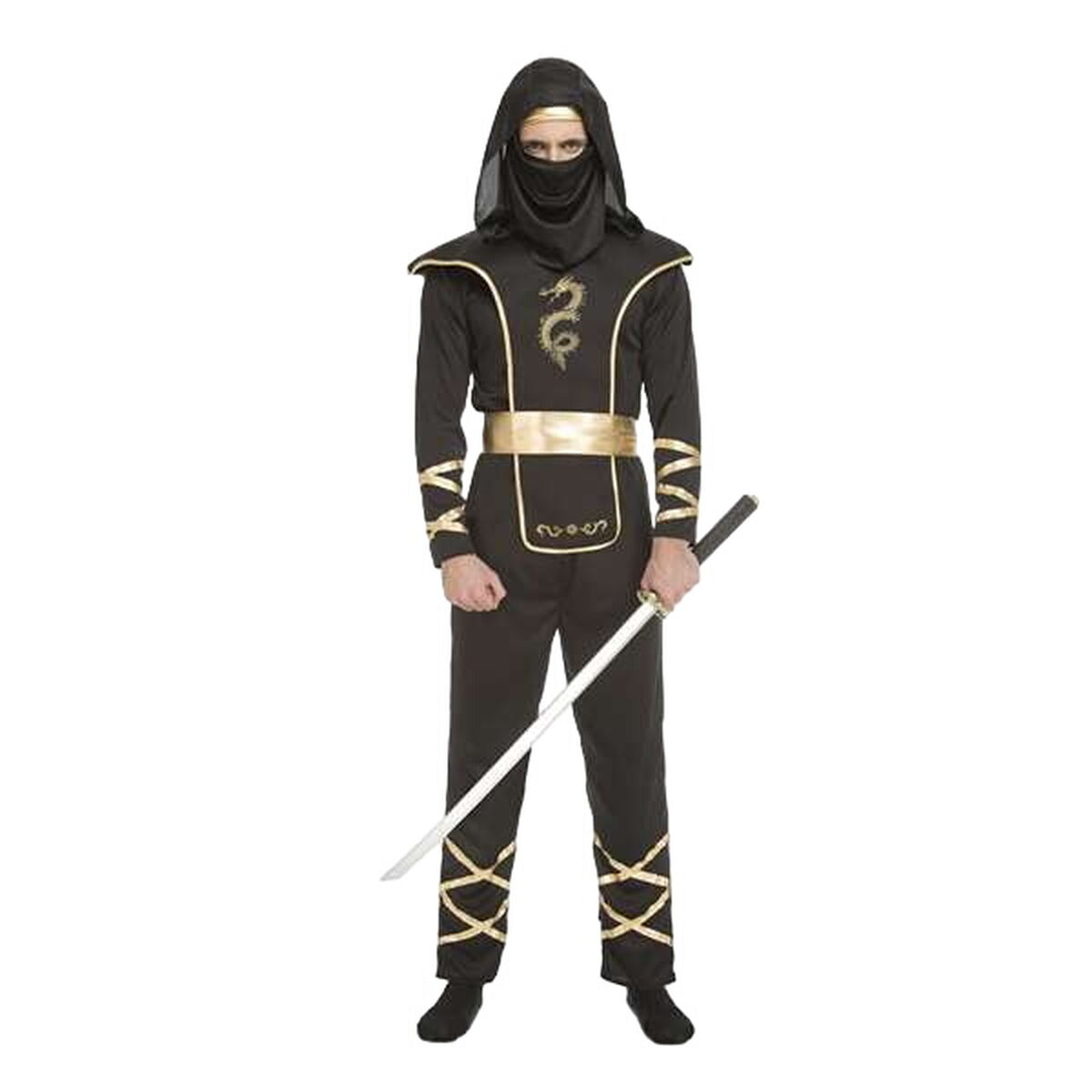 Maskeraddräkt vuxna My Other Me Ninja XXL - 3